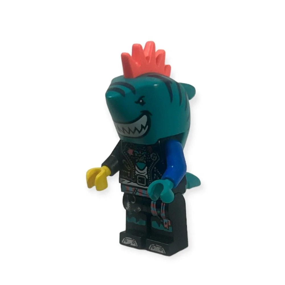 LEGO Shark Singer minifigure only (vid002) Bandmates series 1 (43101) D1-53